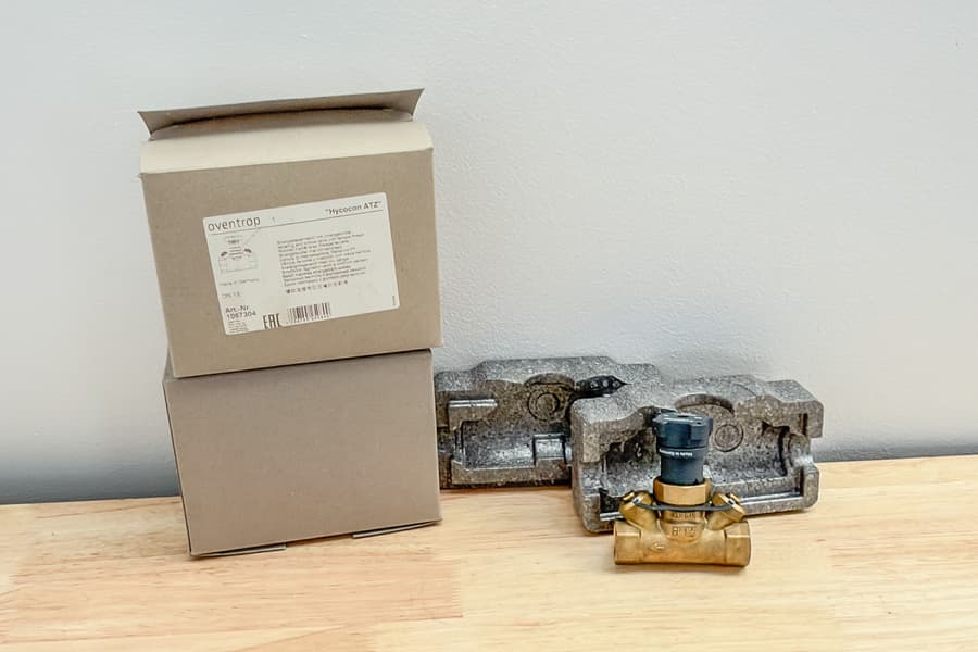 3 Strangabsperrventile Oventrop Hycocon ATZ/APZ